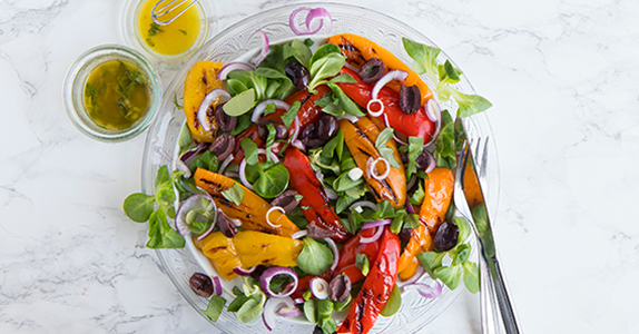 Zomerse regenboogsalade